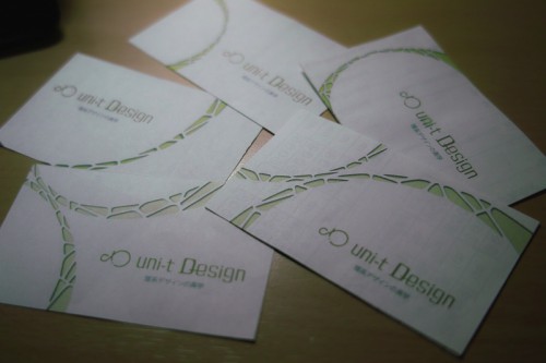 uni-t Design Shop Card